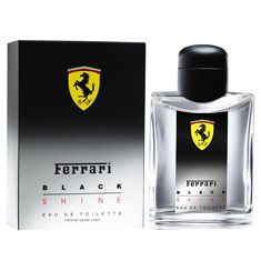FERRARI BLACK SHINE EDT 125ml Masculino